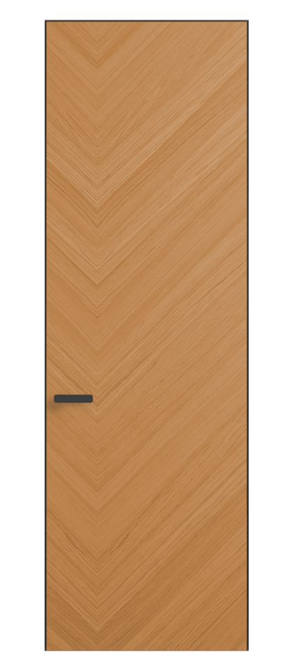 Дверь межкомнатная Rift 0201 Дуб миндальный матовый рифт  Скрытый короб Черный Цена 81470 ₽ Наличники уже входят в базовый комплект. Фабрика дверей Волховец 8 (800) 551 43 19 Межкомнатная дверь Rift 0201 Дуб миндальный матовый рифт  Цена 81470 ₽ | Volhovec