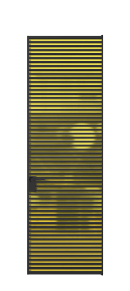 Алюминиевая дверь АЛПЛ040.07  Алюминий Черный Сатинированное жёлтое стекло, триплекс, 6мм. Без короба чер Цена 219440 Стоимость комплекта двери включает: 
1. Полотно (600/650/700/750/800/850/900/950*2000-2400 мм).
2. Короб
3. Комплект фурнитуры (2 торцевые петли и магнитный замок с ответной планкой). Фабрика дверей Волховец 8 (800) 551 43 19  Алюминиевая дверь АЛПЛ040.07 Алюминий Черный Сатинированное жёлтое стекло, триплекс, 6мм Цена 219440  | Volhovec