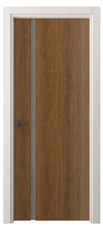 Дверь межкомнатная Freedom 4222 Лесной орех Сатинированное серое стекло, триплекс, 8 мм Классический гладкий наличник ПЭТБ  Цена 40210 ₽ Наличники уже входят в базовый комплект. Фабрика дверей Волховец 8 (800) 551 43 19 Межкомнатная дверь Freedom 4222 Лесной орех Сатинированное серое стекло, триплекс, 8 мм Цена 40210 ₽ | Volhovec