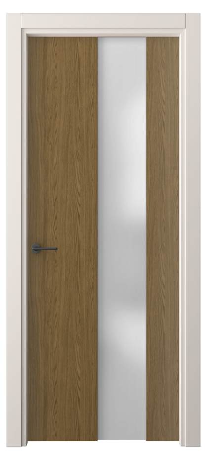 Межкомнатная дверь Freedom 4226 Торфяной дуб Сатинированное стекло Цена 40210 ₽ | Volhovec