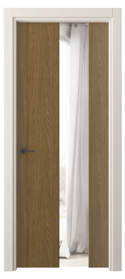 Межкомнатная дверь Freedom 4226 Торфяной дуб Двустороннее зеркало, триплекс, 6 мм Цена 42310 ₽ | Volhovec