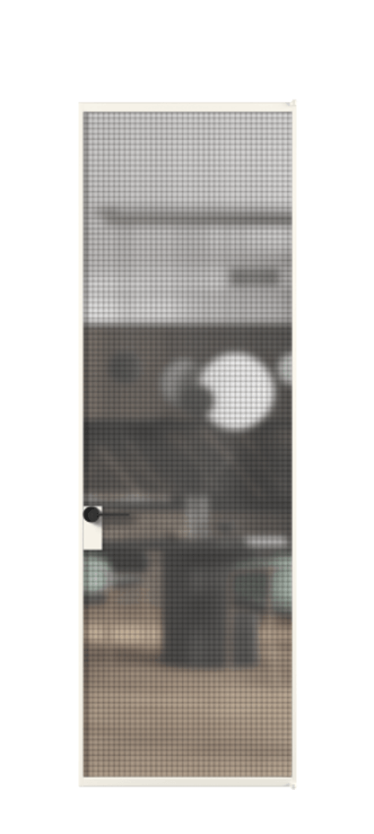 Алюминиевая дверь АЛПЛ040.01 Алюминий пудровый белый Декоративное стекло с сеткой "Mesh silver", триплекс. Без короба АПБЛ Цена 125570 Стоимость комплекта двери включает:
1. Полотно (600/650/700/750/800/850/900/950*2000-2400 мм).
2. Короб
3. Комплект фурнитуры (2 торцевые петли и магнитный замок с ответной планкой). Фабрика дверей Волховец 8 (800) 551 43 19 Алюминиевая дверь АЛПЛ040.01 Алюминий пудровый белый Декоративное стекло с сеткой "Mesh silver", триплекс Цена 125570 | Volhovec