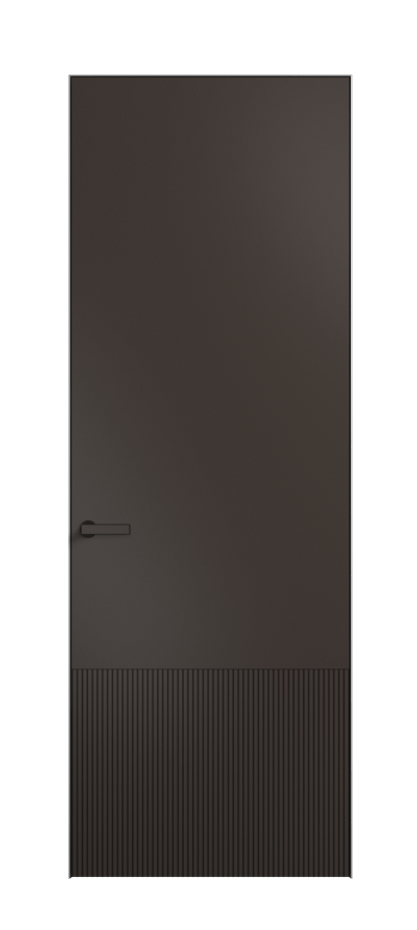 Межкомнатная дверь Velvet 8202 Матовый антрацит. Цена 79730  | Volhovec