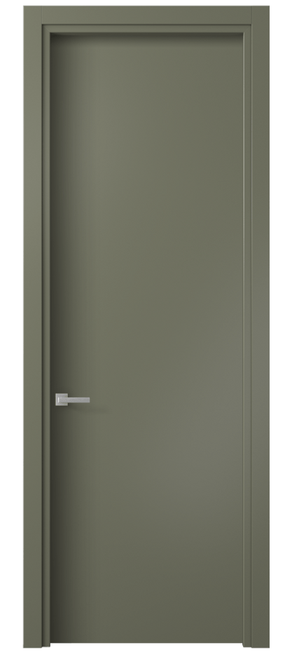 Дверь межкомнатная Planum 0010 Матовый оливковый тёмный Гладкий наличник МОТ Цена 33519 ₽ Наличники уже входят в базовый комплект. Фабрика дверей Волховец 8 (800) 551 43 19 Межкомнатная дверь Planum 0010 Матовый оливковый тёмный Цена 33519 ₽ | Volhovec