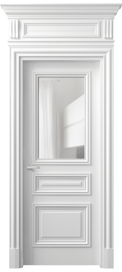 Дверь межкомнатная Antique 7304 Бук белоснежный Рифлёное стекло "Дюна", триплекс, 8 мм КЭП + Объёмный фриз + Карниз ББЛ Цена 96070 ₽ Наличники уже входят в базовый комплект. Фабрика дверей Волховец 8 (800) 551 43 19 Межкомнатная дверь Antique 7304 Бук белоснежный Рифлёное стекло "Дюна", триплекс, 8 мм Цена 96070 ₽ | Volhovec