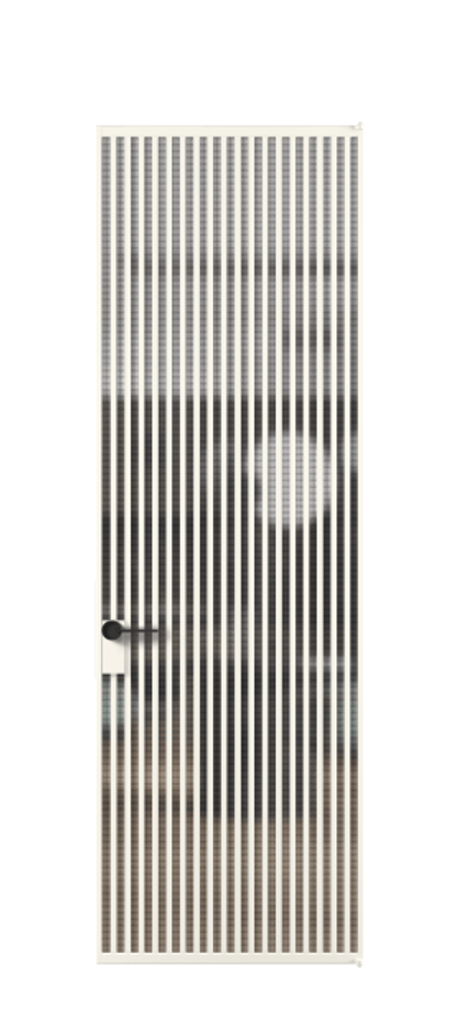 Алюминиевая дверь АЛПЛ040.06 Алюминий пудровый белый Декоративное стекло с сеткой "Mesh silver", триплекс. Без короба АПБЛ Цена 209880 Стоимость комплекта двери включает:
1. Полотно (600/650/700/750/800/850/900/950*2000-2400 мм).
2. Короб
3. Комплект фурнитуры (2 торцевые петли и магнитный замок с ответной планкой). Фабрика дверей Волховец 8 (800) 551 43 19 Алюминиевая дверь АЛПЛ040.06 Алюминий пудровый белый Декоративное стекло с сеткой "Mesh silver", триплекс Цена 209880 | Volhovec