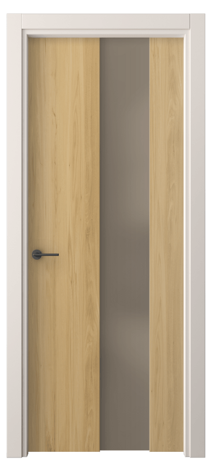 Межкомнатная дверь Freedom 4226 Солнечный вяз Сатинированное бронзовое стекло, триплекс Цена 42840 ₽ | Volhovec