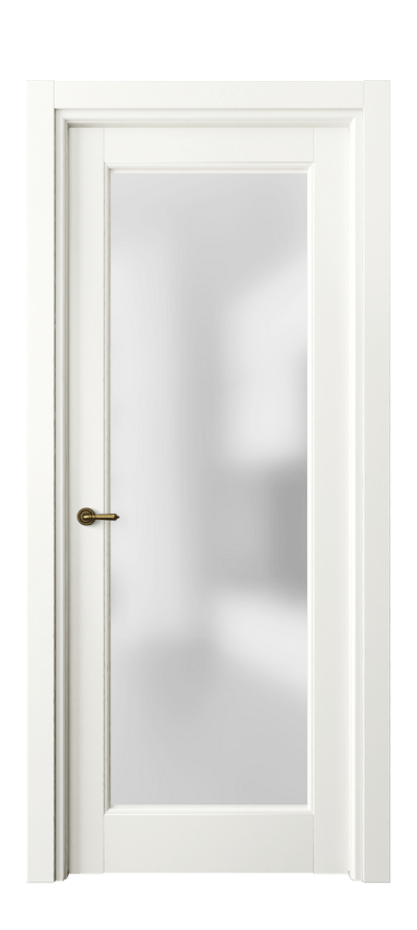 Межкомнатная дверь Toscana Litera 6300 Бук жемчуг Сатинированное стекло Цена 99330 ₽ | Volhovec