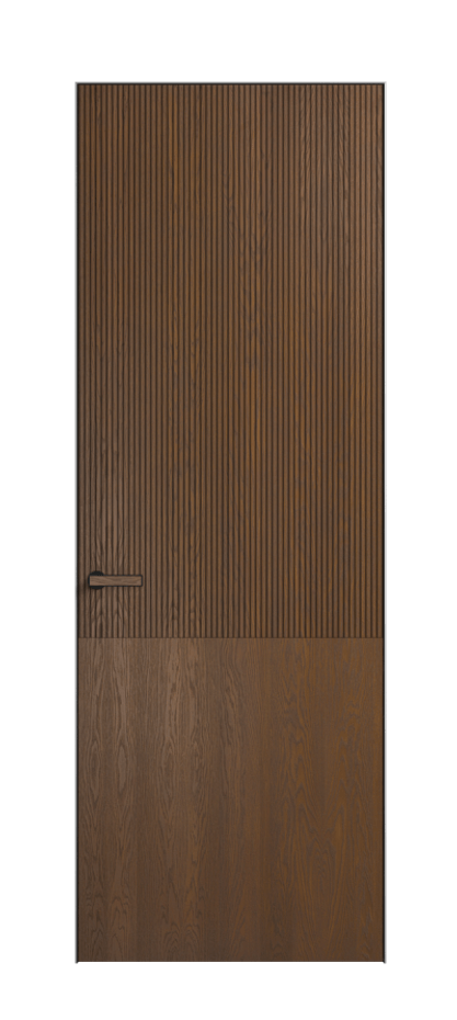 Межкомнатная дверь Вельвет 8205 Дуб каштановый матовый. Цена 150890  | Volhovec