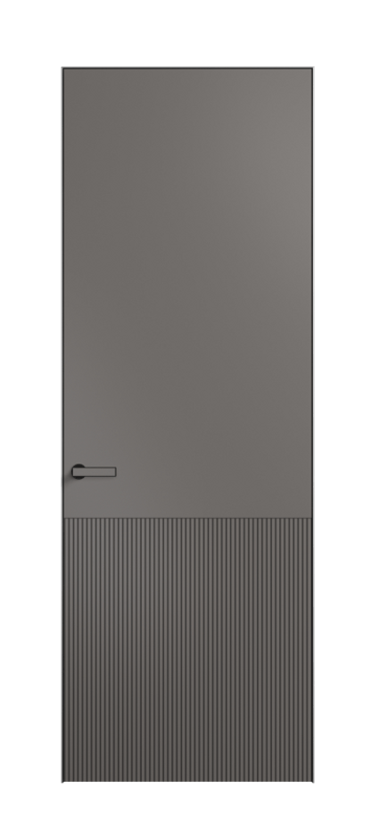 Межкомнатная дверь Velvet АКП 8204 Матовый классический серый. Цена 73990  | Volhovec