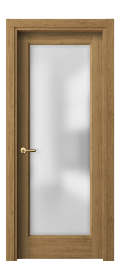Межкомнатная дверь Галант 1402 Грецкий орех Сатинированное стекло Цена 34740 ₽ | Volhovec