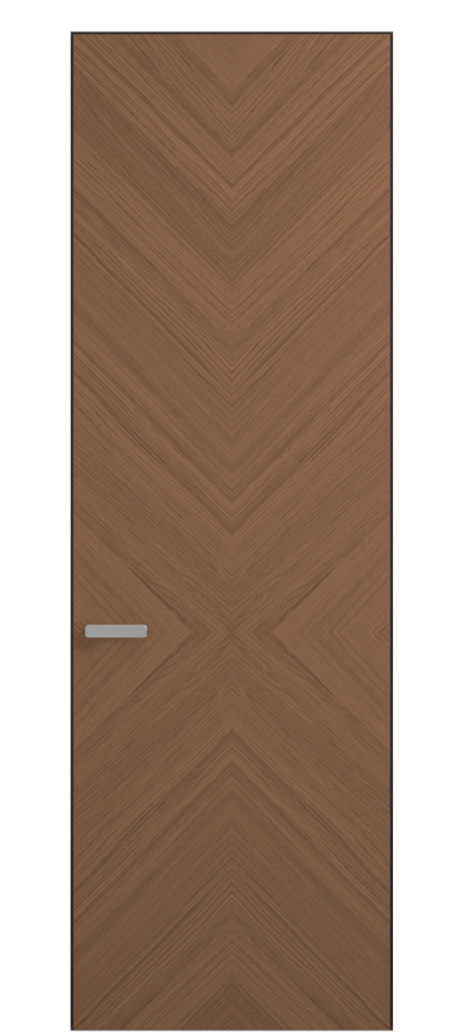 Дверь межкомнатная Rift 0205 Дуб серый матовый рифт  Скрытый короб Черный Цена 89089 ₽ Наличники уже входят в базовый комплект. Фабрика дверей Волховец 8 (800) 551 43 19 Межкомнатная дверь Rift 0205 Дуб серый матовый рифт  Цена 89089 ₽ | Volhovec