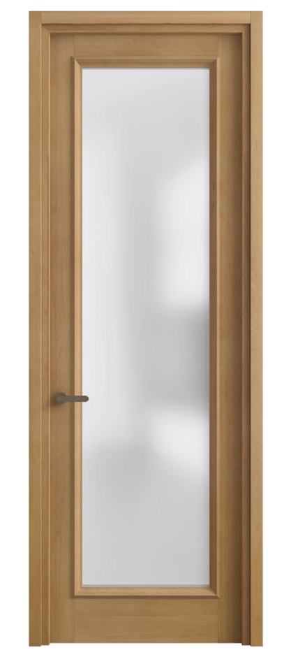 Межкомнатная дверь Charm 6702 Бук натуральный матовый Сатинированное стекло Цена 117700 ₽ | Volhovec