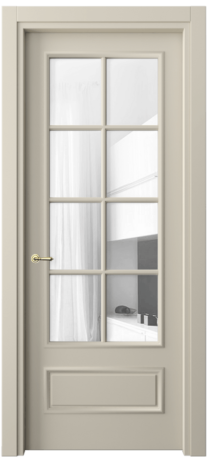 Дверь межкомнатная Paris 8112 Матовый бежево-серый Прозрачное стекло Гладкий наличник МБСР Цена 61599 ₽ Наличники уже входят в базовый комплект. Фабрика дверей Волховец 8 (800) 551 43 19 Межкомнатная дверь Paris 8112 Матовый бежево-серый Прозрачное стекло Цена 61599 ₽| Volhovec