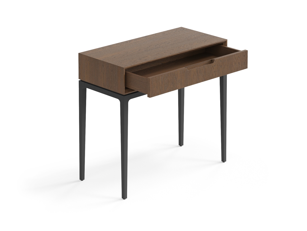 Консоль Velvet 1 ящик дуб туманный матовый