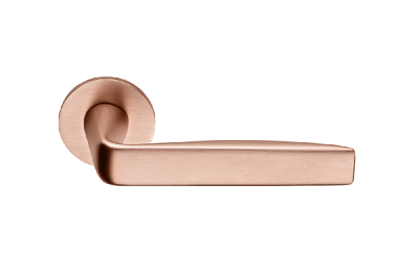 Ручки для межкомнатных дверей Ручка дверная Вива. Цвет Матовая медь PVD. Коллекция Вива. Фото. Ручки для дверей Ручка дверная Вива. Цвет Матовая медь PVD. Коллекция Вива. Картинка.