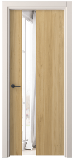 Дверь межкомнатная 4224 СЛВ ДВ ЗЕР. Цвет Солнечный вяз. Материал Ламинатин. Коллекция Фридом. Картинка.