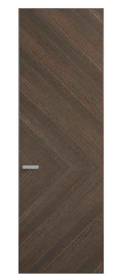 Дверь межкомнатная 0202 ЭВММ Эвкалипт мореный матовый. Цвет Эвкалипт мореный матовый. Материал Шпон эвкалипта Naturwood. Коллекция Rift. Картинка.