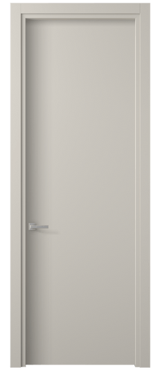 Дверь межкомнатная 0010 ПЭСС. Цвет ПЭТ светло-серый. Материал ПЭТ. Коллекция Planum. Картинка.
