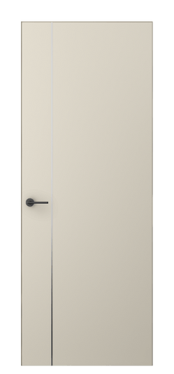 Дверь межкомнатная 4201 ПЭСБ. Цвет ПЭТ светло-бежевый. Материал ПЭТ. Коллекция Freedom. Картинка.
