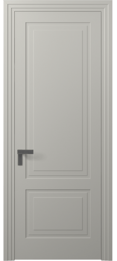 Дверь межкомнатная АКП 8351 МТСР. Цвет Матовый тёплый серый. Материал Гладкая эмаль. Коллекция Рокка. Картинка.