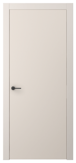 Дверь межкомнатная АКП 0010 ПЭПБ. Цвет ПЭТ пудровый бежевый. Материал ПЭТ. Коллекция Фридом. Картинка.