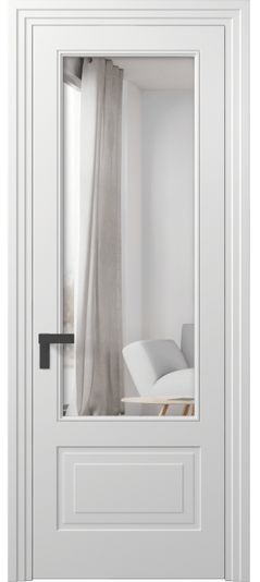 Межкомнатная дверь 8342 МБЛ Двустороннее зеркало. Цвет Матовый белоснежный. Материал Гладкая эмаль. Коллекция Rocca. Фото. Дверь межкомнатная 8342 МБЛ Двустороннее зеркало. Цвет Матовый белоснежный. Материал Гладкая эмаль. Коллекция Rocca. Картинка.