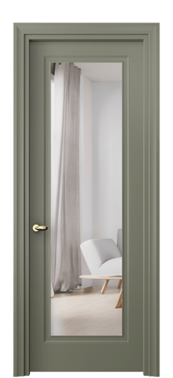 Межкомнатная дверь 8503 МОТ ЗЕР. Цвет Матовый оливковый тёмный. Материал Гладкая эмаль. Коллекция Esse. Фото. Дверь межкомнатная 8503 МОТ ЗЕР. Цвет Матовый оливковый тёмный. Материал Гладкая эмаль. Коллекция Esse. Картинка.