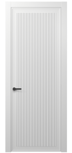 Дверь межкомнатная АКП 8642 МБЛ. Цвет Матовый белоснежный. Материал Гладкая эмаль. Коллекция Альба. Картинка.