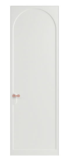 Дверь межкомнатная 7503 МССР. Цвет Матовый светло-серый. Материал Гладкая эмаль. Коллекция Softform. Картинка.