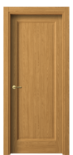 Дверь межкомнатная 1401 ВНД. Цвет Ванильный дуб. Материал Ламинатин. Коллекция Galant. Картинка.