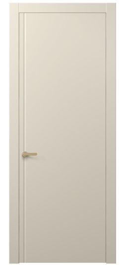 Дверь межкомнатная 8644 МБСР. Цвет Матовый бежево-серый. Материал Гладкая эмаль. Коллекция Alba. Картинка.
