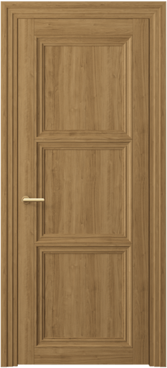 Дверь межкомнатная 2503 ГОР. Цвет Грецкий орех. Материал Ламинатин. Коллекция Centro. Картинка.