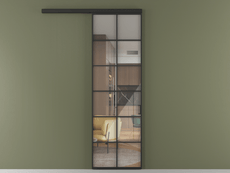 Перегородка Формато вдоль стены 1 створка