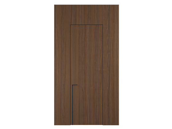 Панели для отделки стен Стеновая панель Фрезерованные Орех медный матовый рифт. Цвет Орех медный матовый рифт. Материал Радиальный шпон Naturwood. Коллекция Фрезерованные. Картинка.